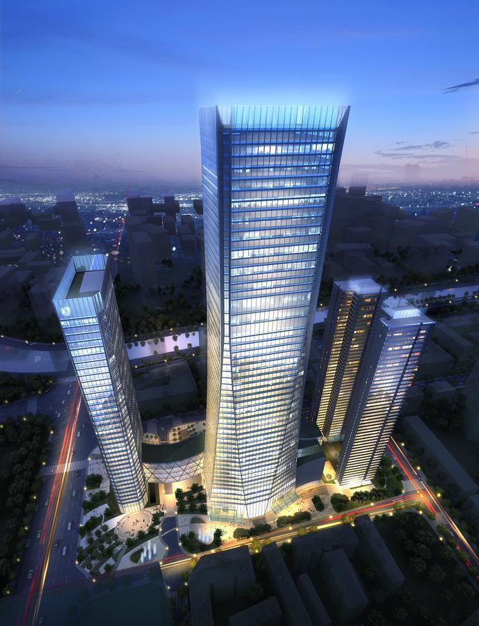 Tianfu In Service Apartement Csengtu Kültér fotó