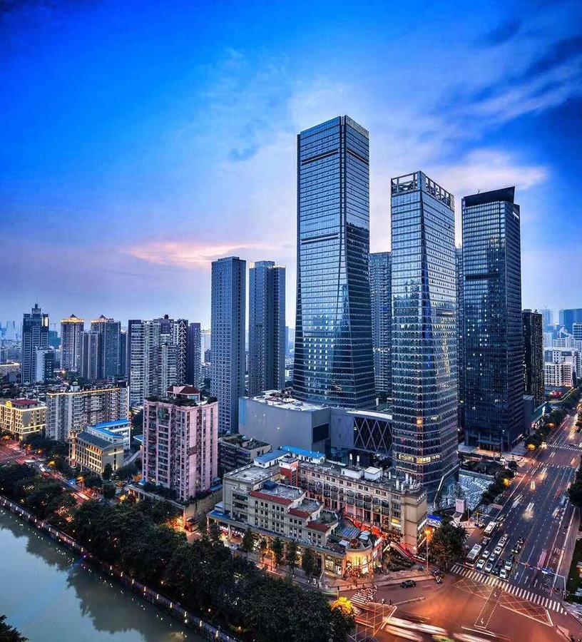 Tianfu In Service Apartement Csengtu Kültér fotó