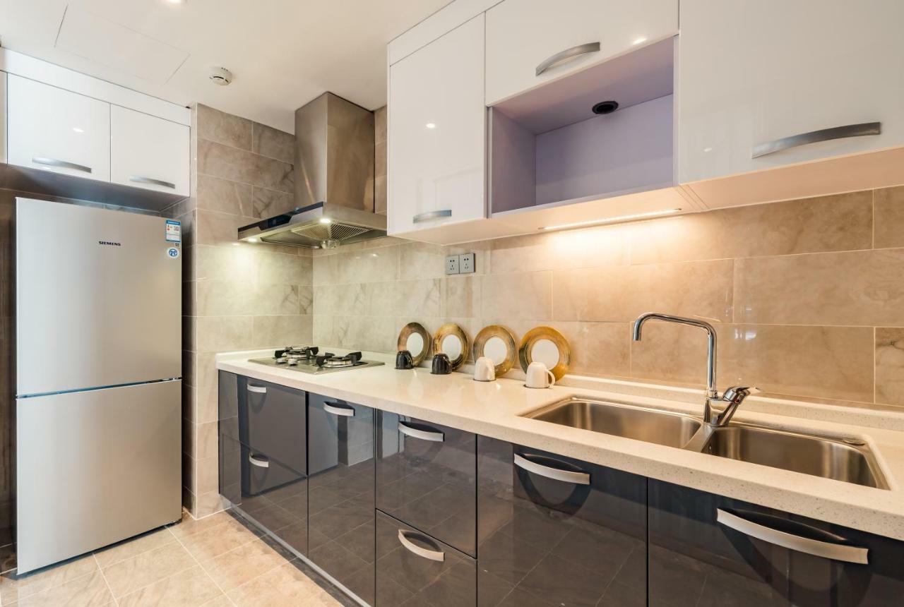 Tianfu In Service Apartement Csengtu Kültér fotó